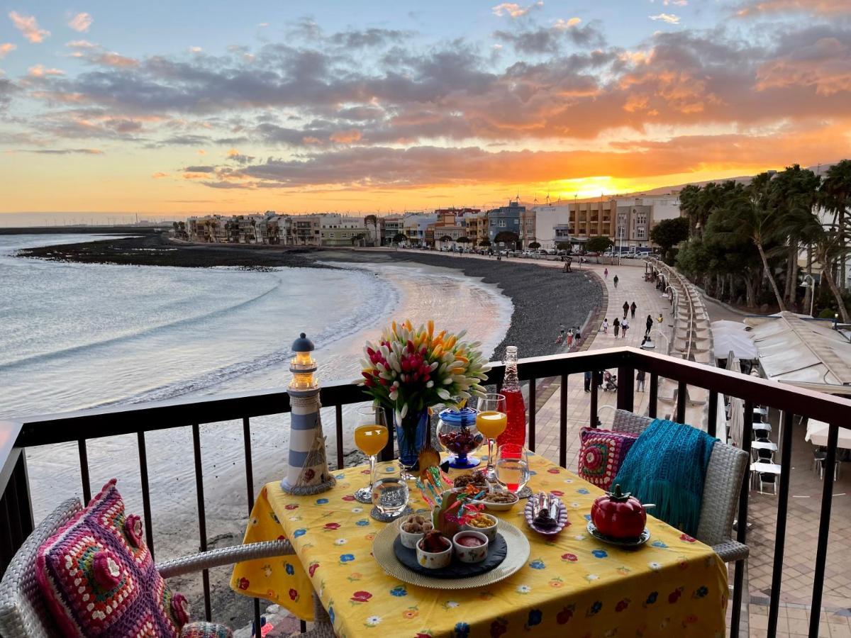 EmyCanarias Primera Línea De Playa Arinaga Exterior foto